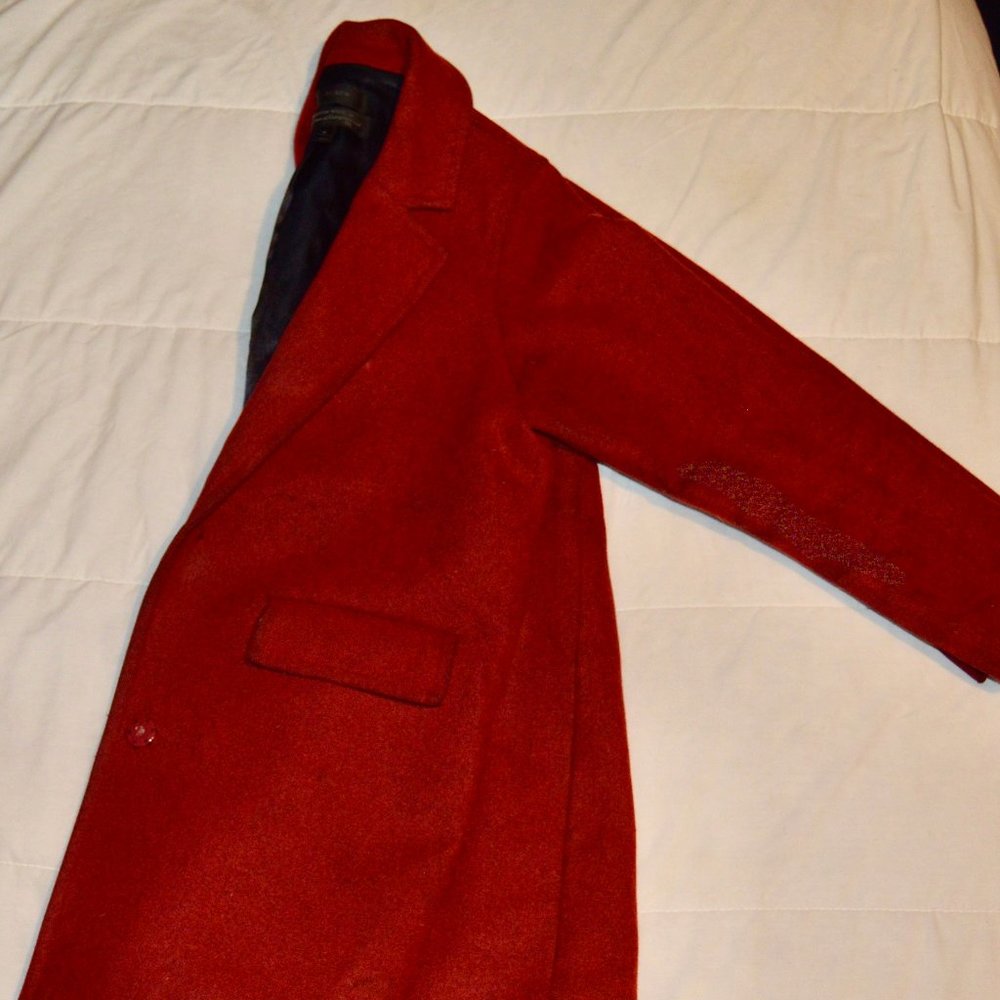 Red J. Crew Coat